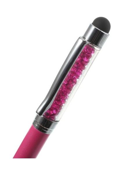 Rose Bling Akan Kristal Kapasitif Dokunmatik Kalem ve Tükenmez Kalem iPhone iPad Samsung Lg Huawei Için (Yurt Dışından)