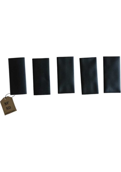 Isı ile Daralan Kablo Koruyucu Makaron 10X45 mm Siyah Renk 5 Adet