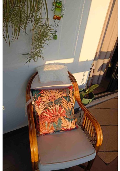Red Palm 45x45 Kırlent