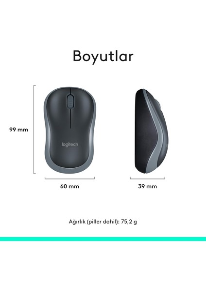 MK270 Q Kablosuz USB Siyah Multimedya Klavye/mouse Set 920-004525