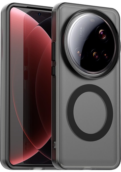 Xiaomi 15 Ultra Manyetik Kılıf Cilt Dokunmatik Mat Anti Drop TPU + PC Telefon Arka Kapağı (Yurt Dışından)