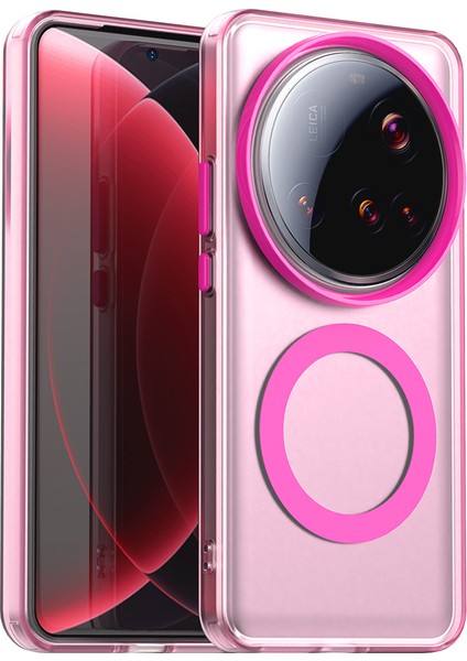 Xiaomi 15 Ultra Manyetik Kılıf Cilt Dokunmatik Mat Anti Drop TPU + PC Telefon Arka Kapağı (Yurt Dışından)