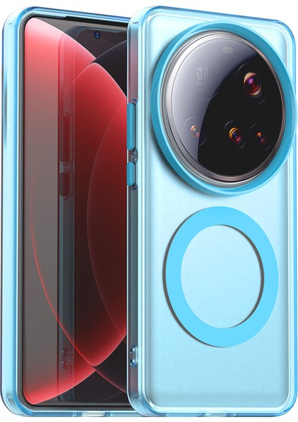 Xiaomi 15 Ultra Manyetik Kılıf Cilt Dokunmatik Mat Anti Drop TPU + PC Telefon Arka Kapağı (Yurt Dışından)