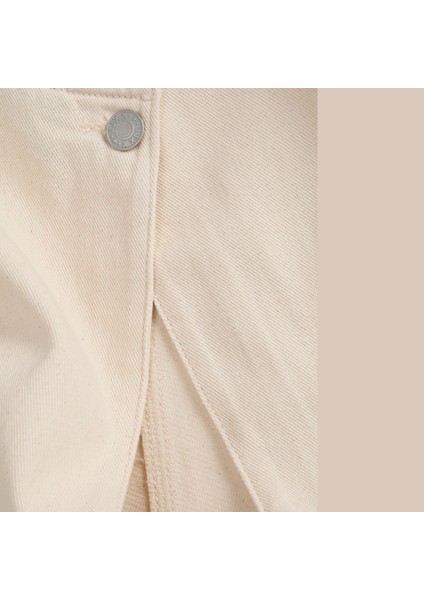 Kadin Sirt Detayli Denim Bluz - Dora fırsatları