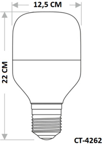 CT-4262 Torch E27 Duylu 55 Watt LED Tasarruflu Ampul Beyaz fiyatları
