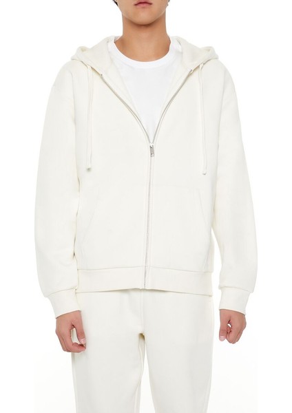 Fermuarlı Kapüşonlu Sweatshirt