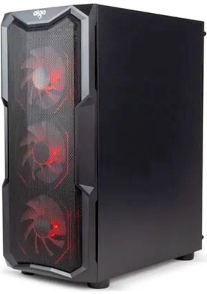 Aıgo Aquarıus Mesh 650W 80+ Argb L17 Argb Reverse Fans X3,rear: L17 Argb Fans X1 Mid Tower Kasa