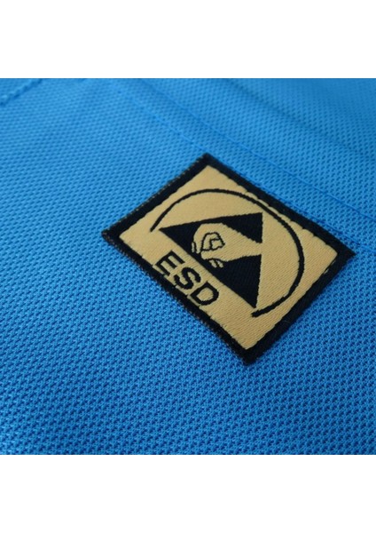 Antistatik Polyester Polo T-Shirt Mavi modelleri