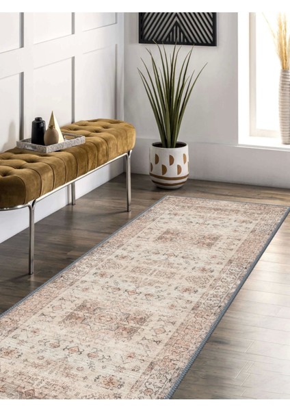 Vintage Desenli Halı, Pamuk Dokuma Pamuklu Taban Dekoratif Halı Kilim 71 indirimleri