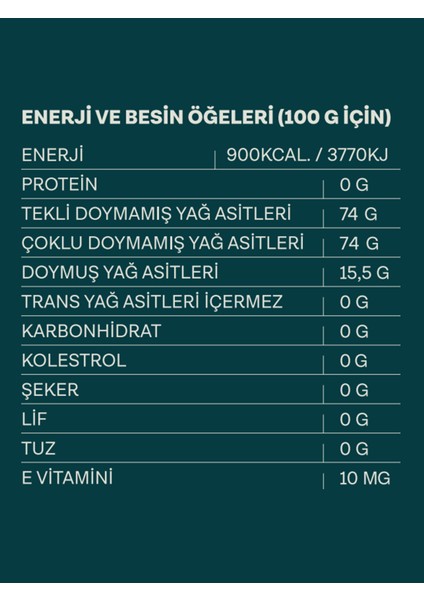 175 ml Naturel Sızma Z.yağı