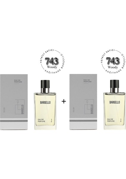 743 + 743 Erkek Parfüm Edp 50 ml Woody