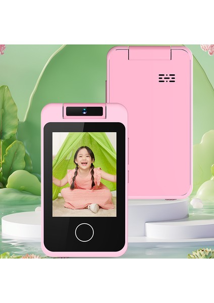 AC100 Düz Renk 2,8 Inç Dokunmatik Ekran Çocuk Kamerası Oyun Müzik Çalar Saat Hd Video Kaydedici-Pembe (Yurt Dışından) modelleri