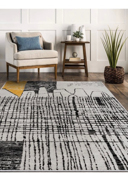 Vintage Desenli Halı, Pamuk Dokuma Pamuklu Taban Dekoratif Halı Kilim 67