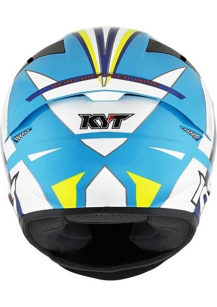 Tt-Course Kask Grand Prıx Açık Mavi Beyaz