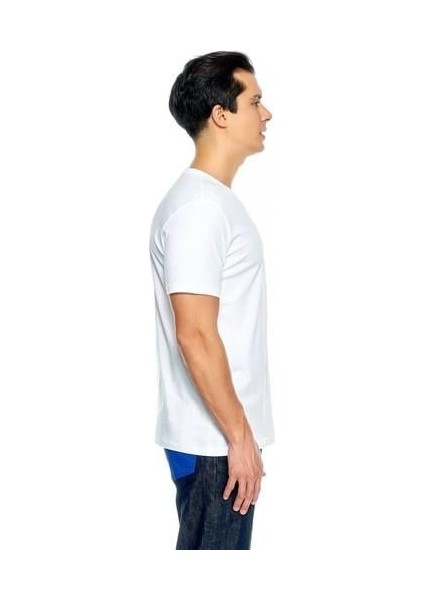 Basic V Yaka Koton Tshirt