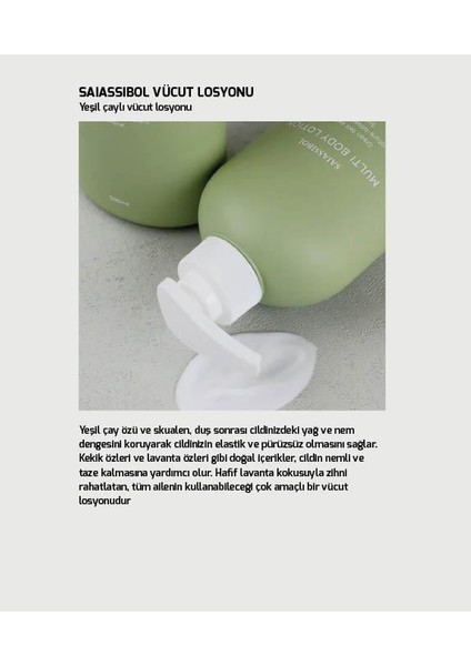 Saiassibol Multi Body Lotion 500ML fiyatları