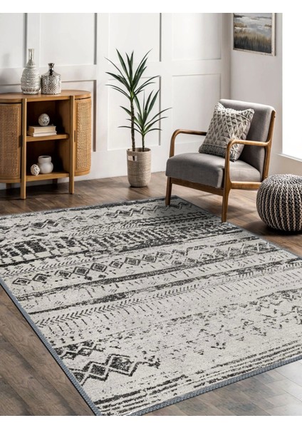 Vintage Desenli Halı, Pamuk Dokuma Pamuklu Taban Dekoratif Halı Kilim 75 fırsatları