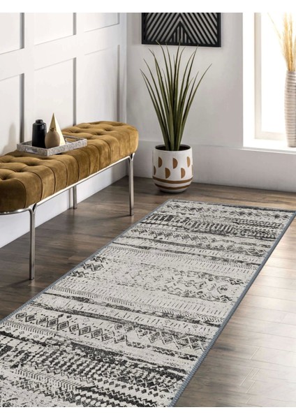 Vintage Desenli Halı, Pamuk Dokuma Pamuklu Taban Dekoratif Halı Kilim 75 indirimleri