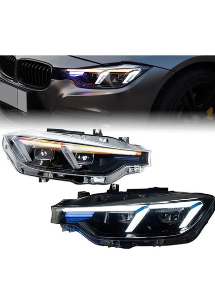 Bmw F30 ile Uyumlu G20 Lcı Dızayn Far Bıxenon Uyumlu 2011-2015