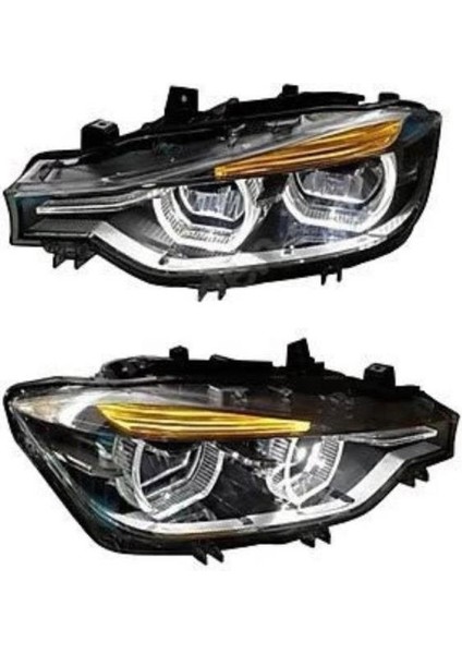 Bmw F30 ile Uyumlu Lcı Dızayn Far Bıxenon Uyumlu 2011-2015