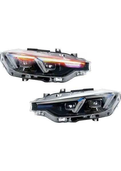 Bmw F30 ile Uyumlu G20 Lcı Dızayn Far Halogen Uyumlu 2011-2015