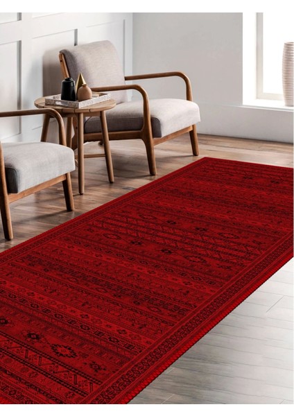 Vintage Desenli Halı, Pamuk Dokuma Pamuklu Taban Dekoratif Halı Kilim 90 fırsatları