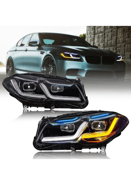 Bmw F10 Lcı ile Uyumlu G30 Lcı Dızayn Far 2014-2017