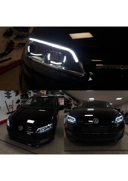Vw Polo 6r/6c ile Uyumlu B8 Dızayn Far 2009-2017