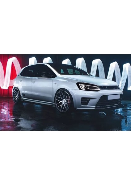 Vw Polo 6r/6c ile Uyumlu Audı Dızayn Far 2009-2017
