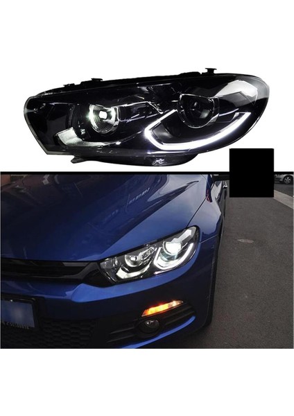 Vw Scırocco ile Uyumlu Halogen Uyumlu Makyajlı Dızayn Far 2009-2014 modelleri