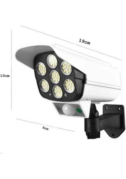 LED Lamba-Güneş Paneli Destekli Uzaktan Kumandalı Solar LED Lamba