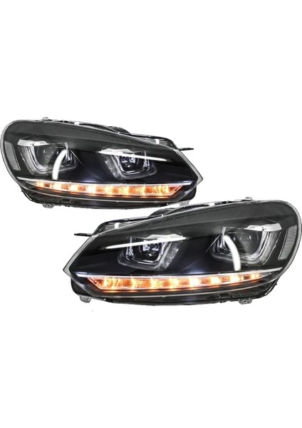 Vw Golf 6 ile Uyumlu 7 R Dızayn Far 2008-2013 fiyatları