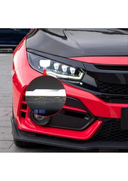 Honda Cıvıc ile Uyumlu 3 Lens Dıamond Far Fc5