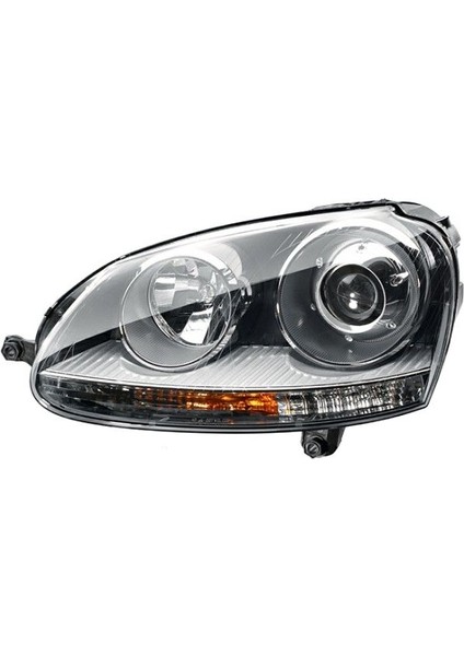 Vw Golf 5 ile Uyumlu R32 Far Siyah 2004-2008