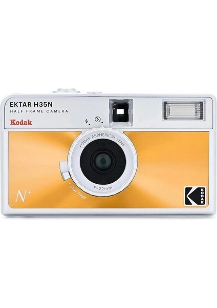 Ektar H35N Half Frame Fotoğraf Makinesi Turuncu Tekli