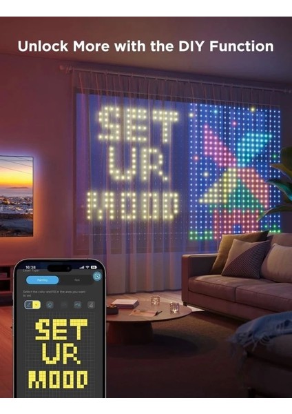 x The Wild Robot LED Işıkları 2 9.8 x 6.6ft