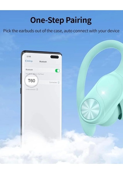 Bluetooth Kulaklık Nane Yeşili Medium