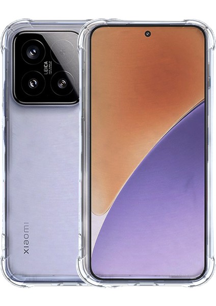 Xiaomi 15 Tpu Şeffaf Kılıf Darbeye Dayanıklı Telefon Arka Kapağı (Yurt Dışından)