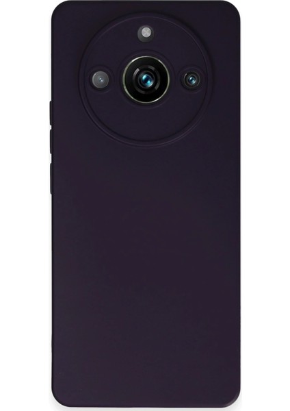Realme 11 Pro Kılıf Nano Içi Kadife Silikon - Mor Bstmy
