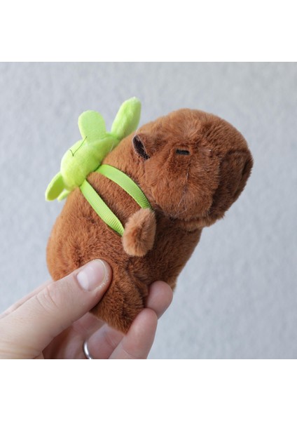 Sevimlikapibara Peluş Anahtarlık Çanta Süsü 1 Adet