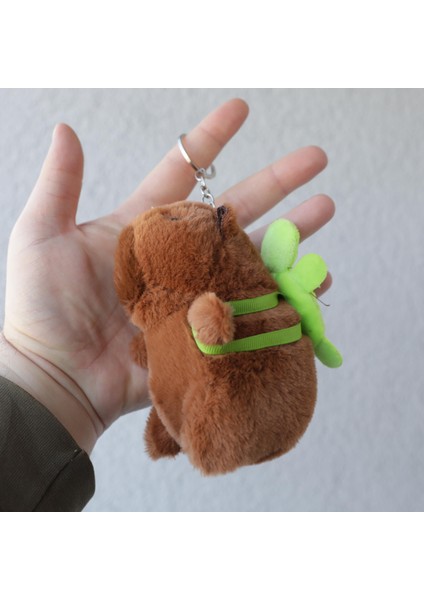 Sevimlikapibara Peluş Anahtarlık Çanta Süsü 1 Adet