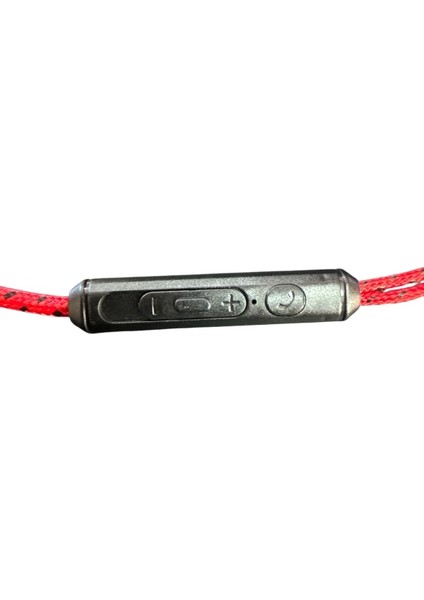 HSR01 Mikrofonlu Kablolu Kulak Içi Kulaklık 3.5mm L Jack Girişli Kırmızı fırsatları