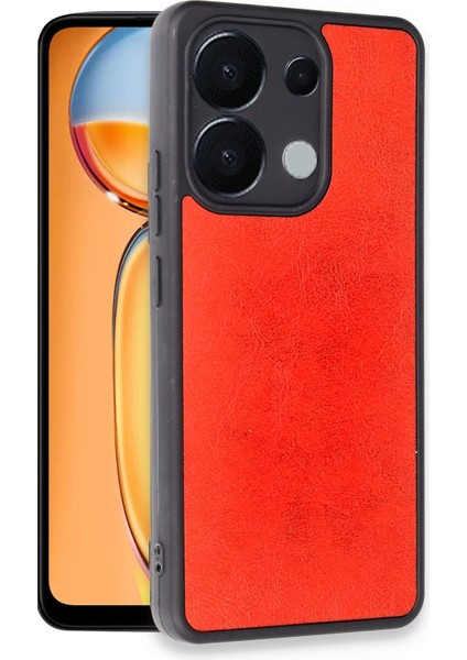 Xiaomi Redmi Note 13 Pro 4g Kılıf Aras Deri Kapak - Kırmızı Bstmy fiyatları