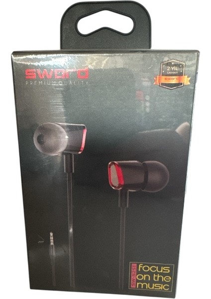 SLC01 Mikrofonlu Kablolu Kulak Içi Kulaklık 3.5mm Jack Girişli Siyah modelleri