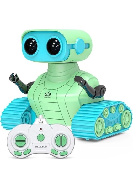 Müzikli ve Led'li Uzaktan Kumandalı Robot Green Blue Standard