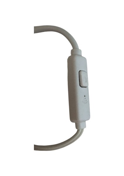 SLC01 Mikrofonlu Kablolu Kulak Içi Kulaklık 3.5mm Jack Girişli Beyaz modelleri