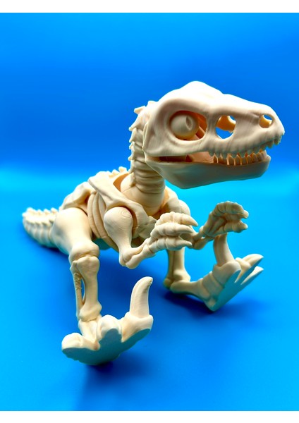 Dinozor Oyuncağı, Gerçekçi Velociraptor Modeli - Büyük Boy