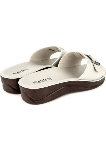 Golden Anatomik Tabanlı Tokalı Kadın Terlik indirimleri