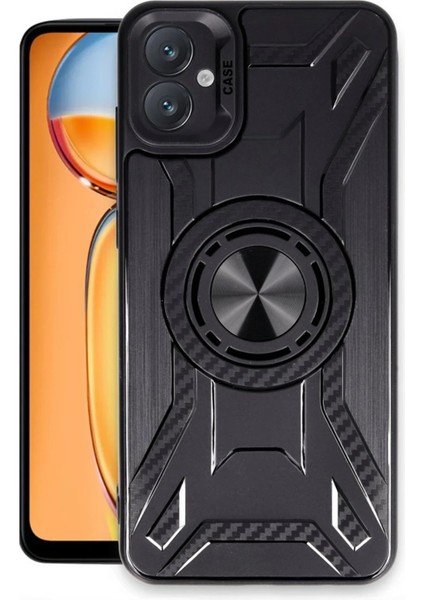 Samsung Galaxy A05 Kılıf Lincoln Silikon - Siyah Bstmy