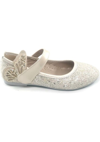 Çok Hafif Çok Rahat Iç Tabanı Ortopedik Kelebek Detaylı Kız Çocuk Babet